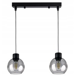 LAMPA wisząca sufitowa ŻYRANDOL ZWIS KULA Szklana