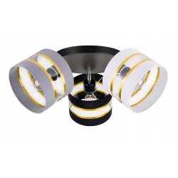 LAMPA plafon ruchomy żyrandol sufitowa ABAŻUR CZARNY BIAŁY SZARY ZIELONY