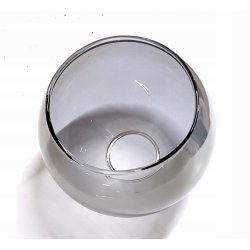 LAMPA sufitowa PLAFON ŻYRANDOL WYSOKI KULA Szklana