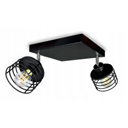 LAMPA sufit PLAFON ŻYRANDOL regulowany SPRĘŻYNA 2