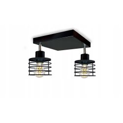 LAMPA sufit PLAFON ŻYRANDOL regulowany SPRĘŻYNA 2