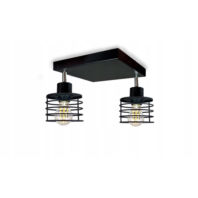 LAMPA sufit PLAFON ŻYRANDOL regulowany SPRĘŻYNA 2