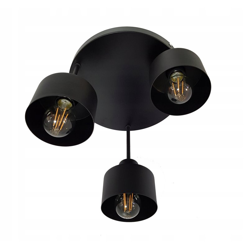 LAMPA sufitowa PLAFON ŻYRANDOL LED stały KUBEK