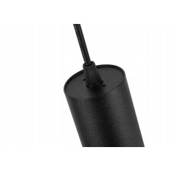 LAMPA drewniana belka wisząca sufitowa ŻYRANDOL ZWIS tuba 15cm na 3x GU10