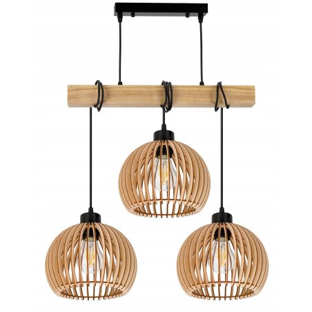 LAMPA drewniana belka...