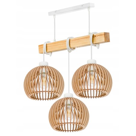 LAMPA drewniana belka...