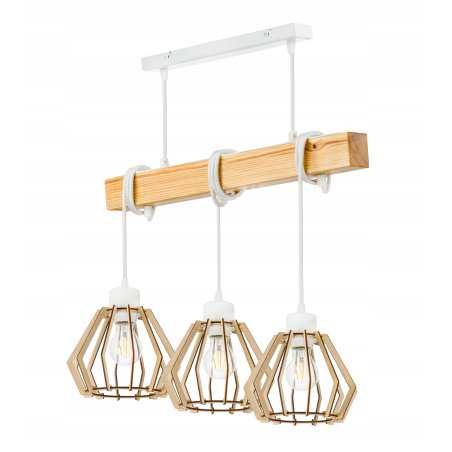 LAMPA drewniana belka...