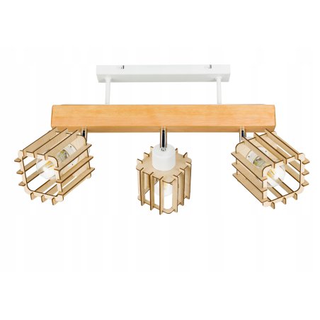 LAMPA drewniana belka...