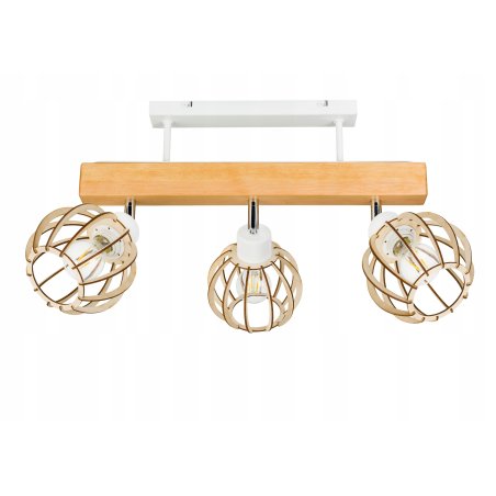 LAMPA drewniana belka...