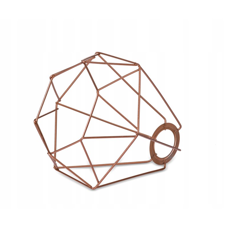 Lampa plafon sufitowa żyrandol loft drut diament 3