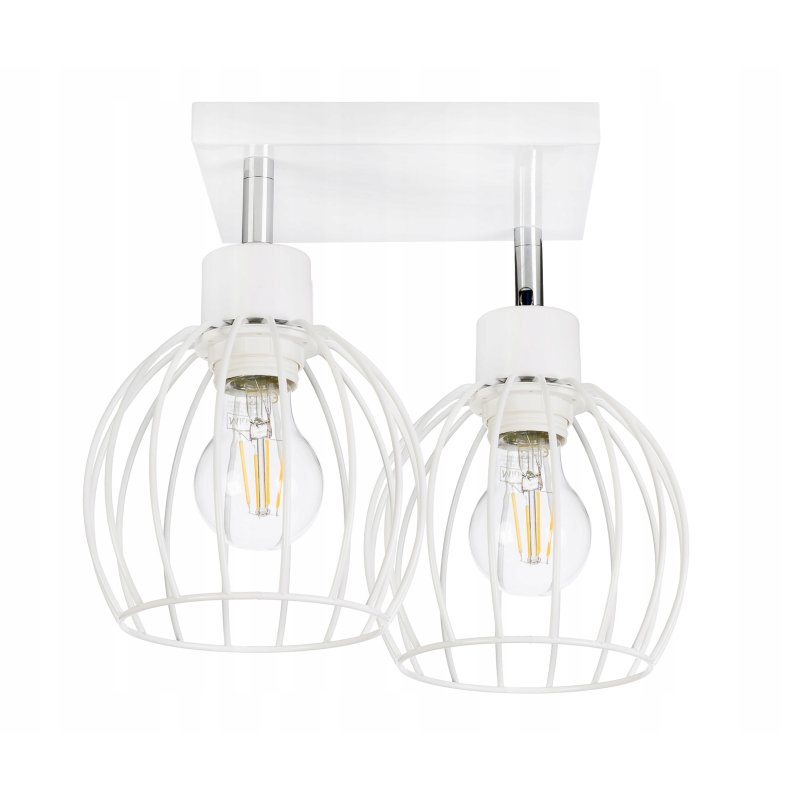 LAMPA sufit PLAFON ŻYRANDOL regulowany loft KULA 2