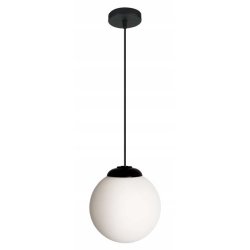 LAMPA WISZĄCA ZWIS ŻYRANDOL SUFITOWY LOFT SZKLANY KLOSZ KULA NA 1 LED E27