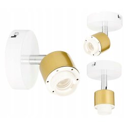 PODSTAWA BAZA LAMPA SUFITOWA PLAFON KINKIET ŚCIENNY RUCH LOFT POD KLOSZ E27