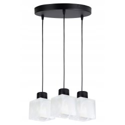 LAMPA sufitowa wisząca ZWIS E27 ŻYRANDOL Szklany 3