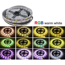 ZESTAW RGB+BIAŁY CIEPŁY i ZIMNY Taśma 5m LED RGBW