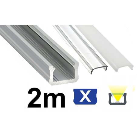 2m Profil aluminiowy typ X...