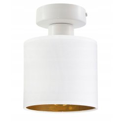 LAMPA stała sufitowa plafon klosz 1 Abażur złoty