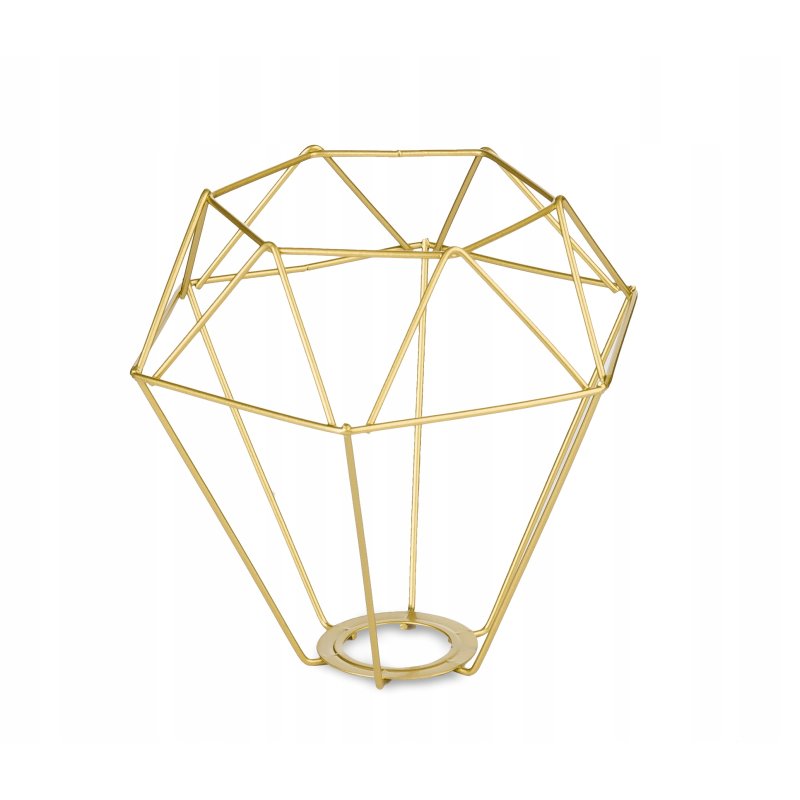 LAMPA plafon sufitowa żyrandol stały loft złoty 3