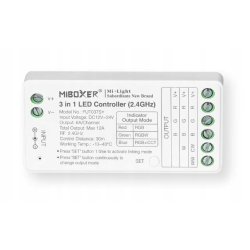 ZESTAW STREFOWY do taśm led RGB RGBW PILOT + 3 STEROWNIKI odbiorniki FUT037