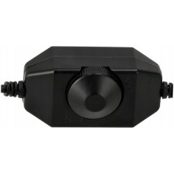 ŚCIEMNIACZ mini DC z potencjometrem 12V 24V 4A 48W do taśm LED mono CZARNY