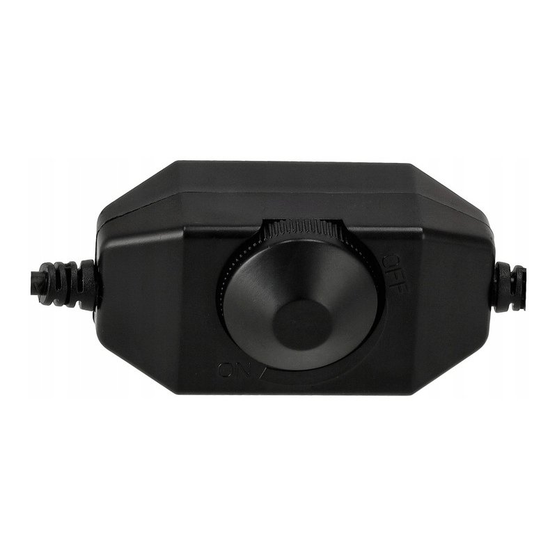 ŚCIEMNIACZ mini DC z potencjometrem 12V 24V 4A 48W do taśm LED mono CZARNY