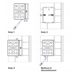 Kontroler Magic do taśm led MONO cyfrowy płynący sterownik WS2811 5-24V SPI