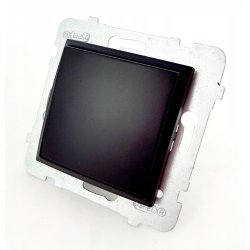 WŁĄCZNIK pojedynczy ŁĄCZN z RAMKĄ OSPEL ARIA 1kpl.