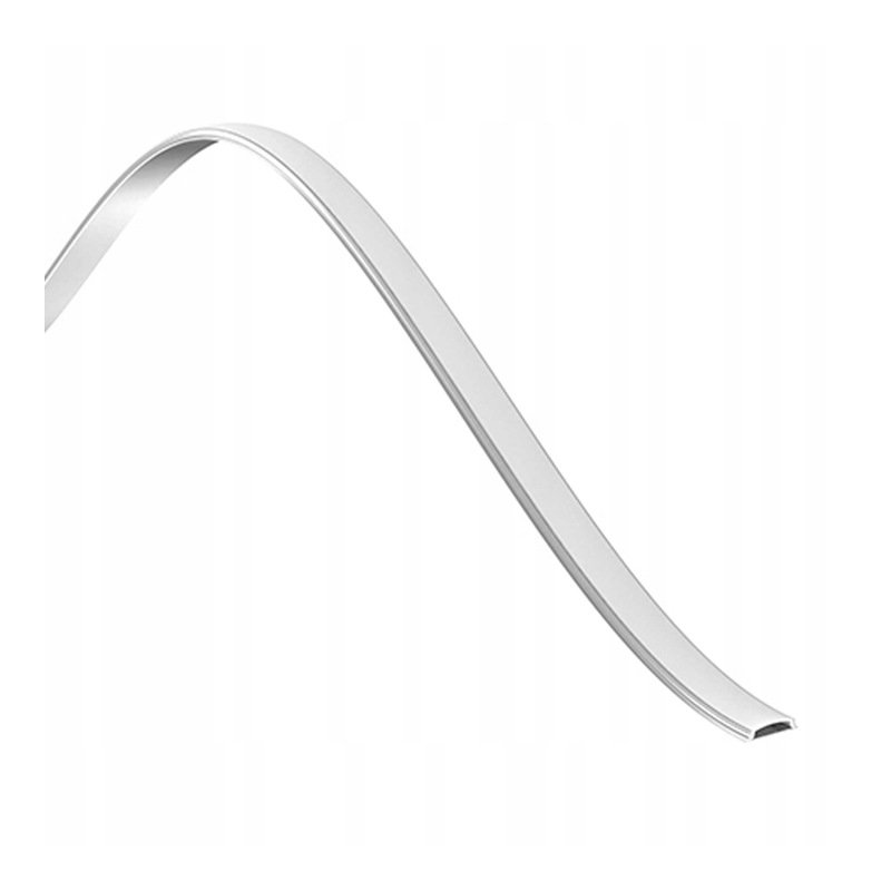 Profil ELASTYCZNY giętki do taśm LED COB na łuki okręgi aluminiowy + KLOSZ