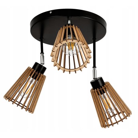 Lampa plafon żyrandol ruch...