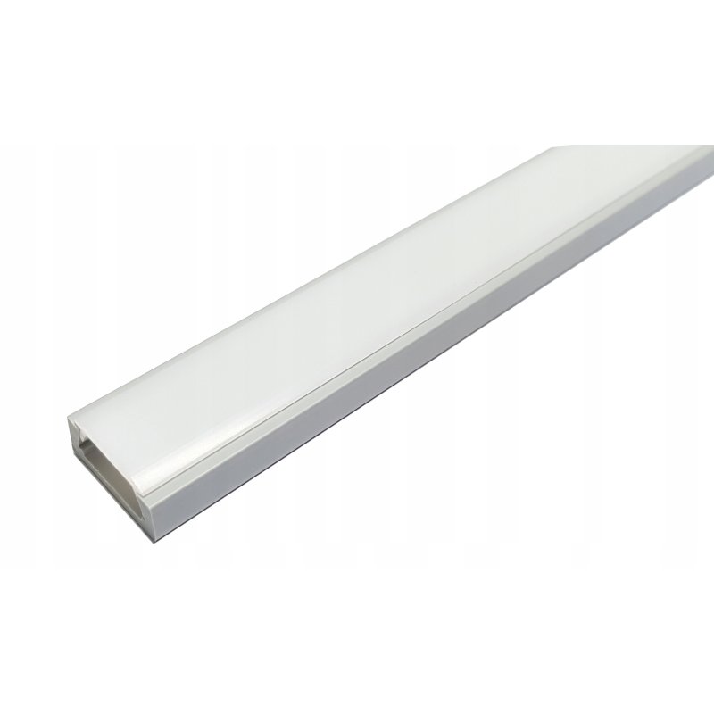 Profil LED SZARY 2m do taśm LED 8 10 mm + KLOSZ