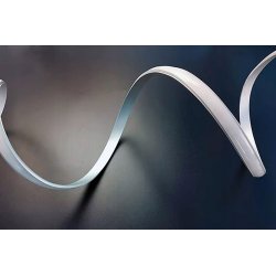 Profil ELASTYCZNY giętki do taśm LED COB na łuki okręgi aluminiowy + KLOSZ