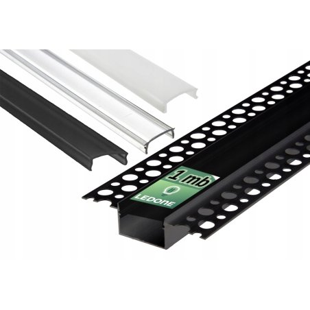 PROFIL ALU czarny led do...