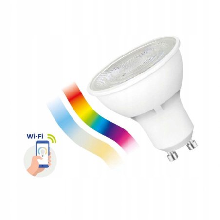 Żarówka LED GU10 5W RGB+CCT...