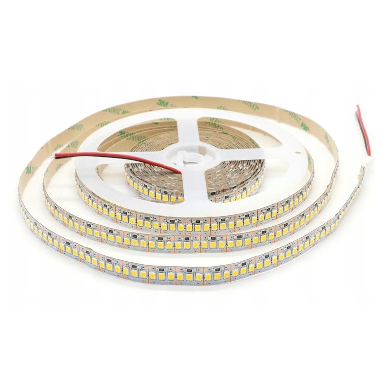MEGA mocna Taśma 240 diod/m LED 12V smd2835 IP20 barwa ciepła 1mb