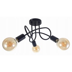 LAMPA SUFITOWA WISZĄCA DO SUFITU POKOJU PLAFON LOFT MODERN EDISON ŻYRANDOL