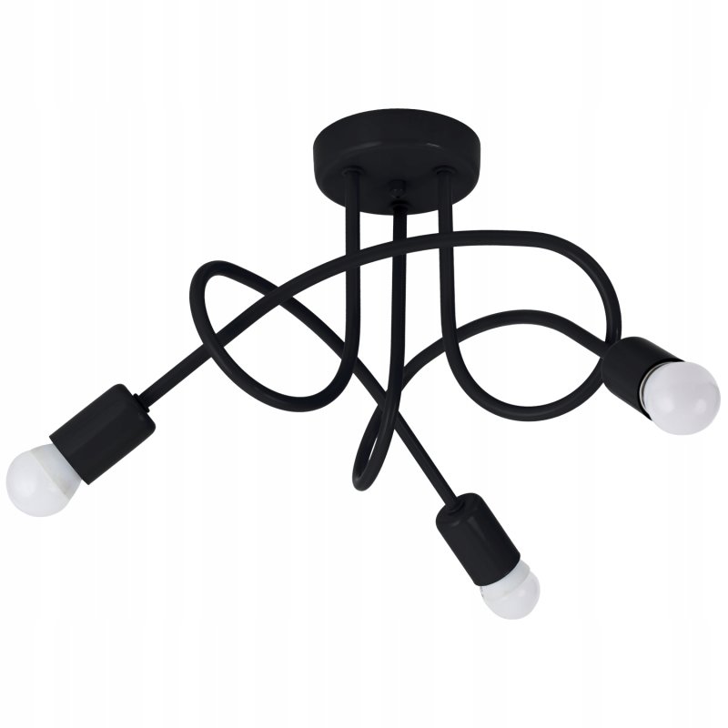 LAMPA SUFITOWA WISZĄCA DO SUFITU POKOJU PLAFON LOFT MODERN EDISON ŻYRANDOL