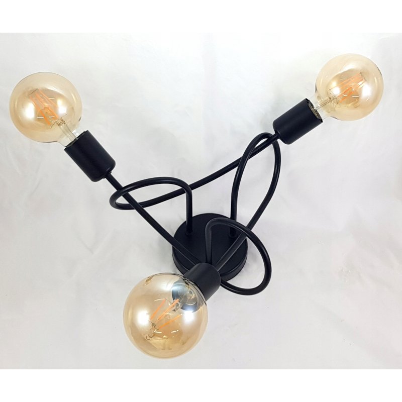 LAMPA SUFITOWA WISZĄCA DO SUFITU POKOJU PLAFON LOFT MODERN EDISON ŻYRANDOL