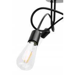 LAMPA SUFITOWA WISZĄCA DO SUFITU POKOJU PLAFON LOFT MODERN EDISON ŻYRANDOL