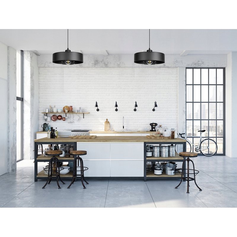 LAMPA WISZĄCA SUFITOWA ŻYRANDOL PLAFON LOFT LED