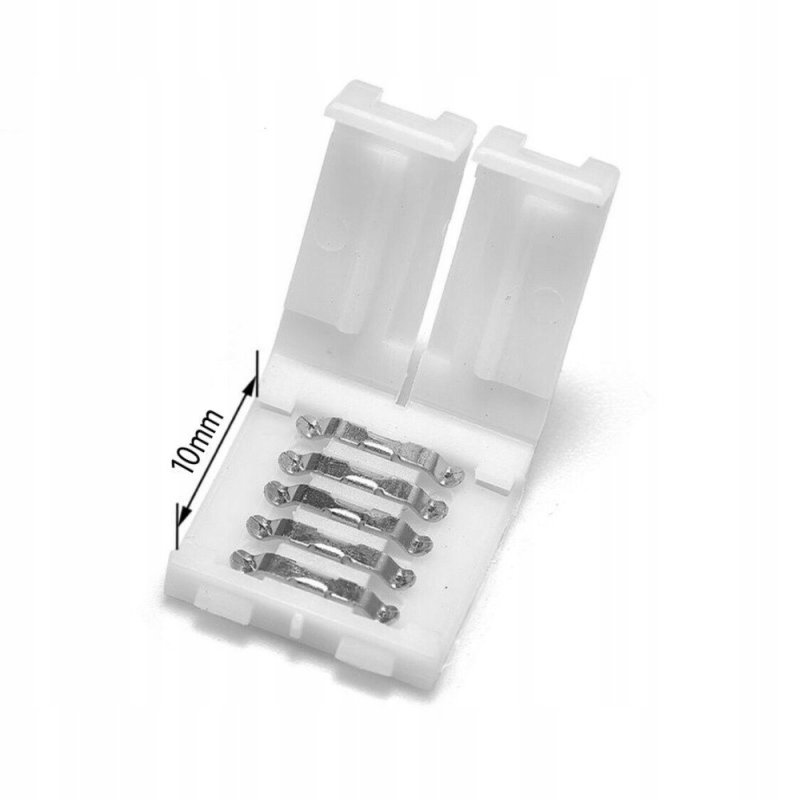 Złączka do taśmy LED RGBW prosta łącznik 10mm