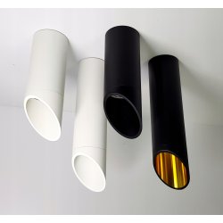 OPRAWA NATYNKOWA SKOŚNA Spot TUBA 16cm LED GU10