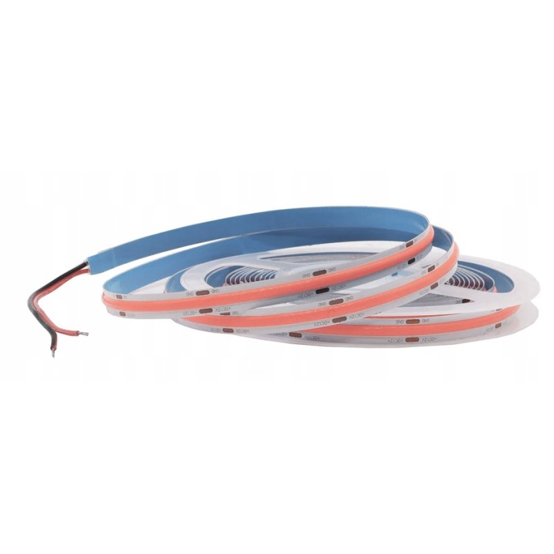 TAŚMA LED COB 12V 480diod/mb PRO 10w/m neon KOLOR RÓŻOWA 1m LINIA