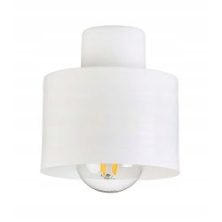 LAMPA KINKIET E27 ścienny stały loft metal KUBEK