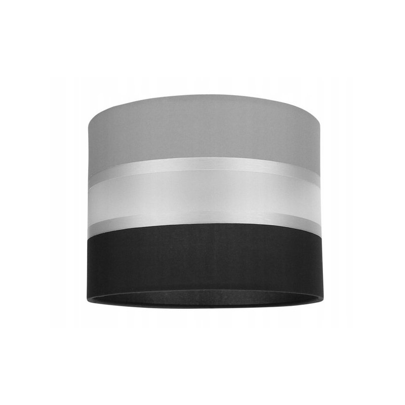 LAMPA KINKIET ścienny STAŁY E27 Abażur paski 20cm