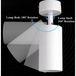Lampa sufitowa kinkiet spot oprawa halogenowa GU10