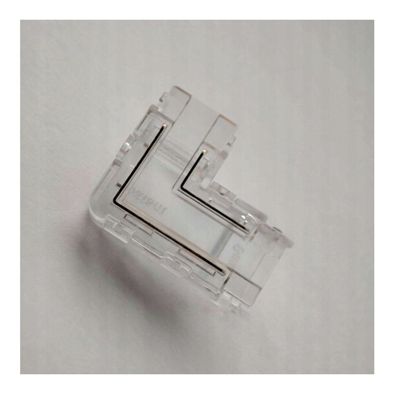Złączka do taśm LED COB IP20 8mm łącznik narożny