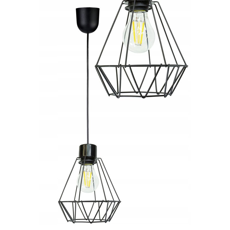 LAMPA WISZĄCA ZWIS żyrandol sufiowa loft BRYLANT 1