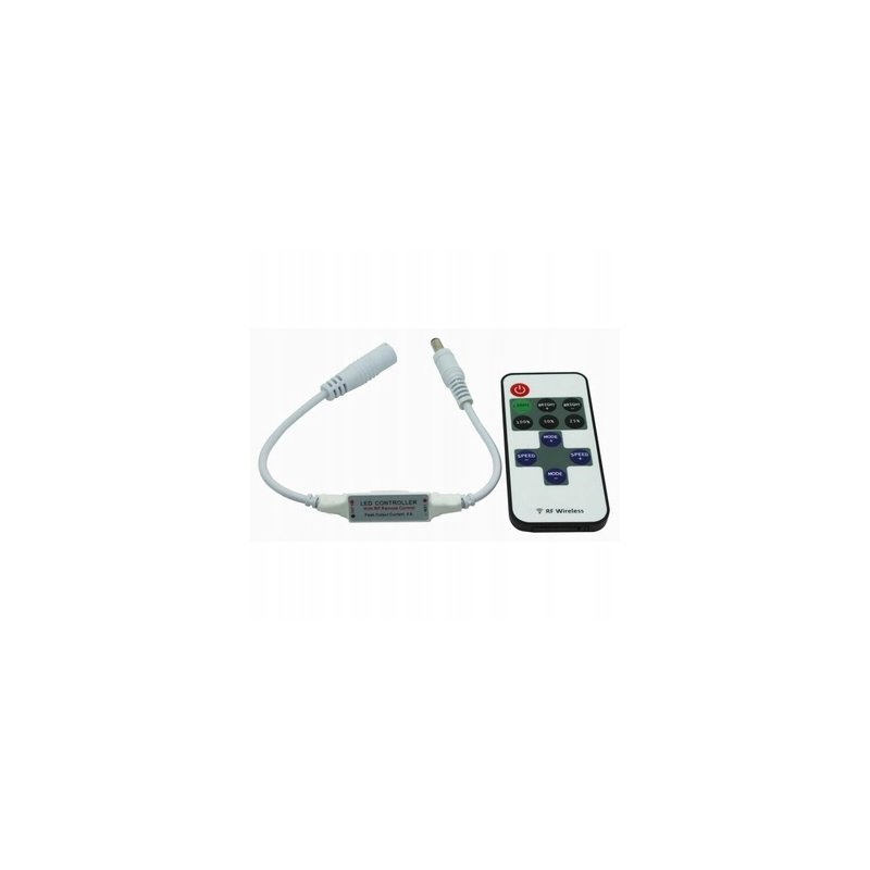 ŚCIEMNIACZ MINI RF 12V 72W + PILOT do taśma LED