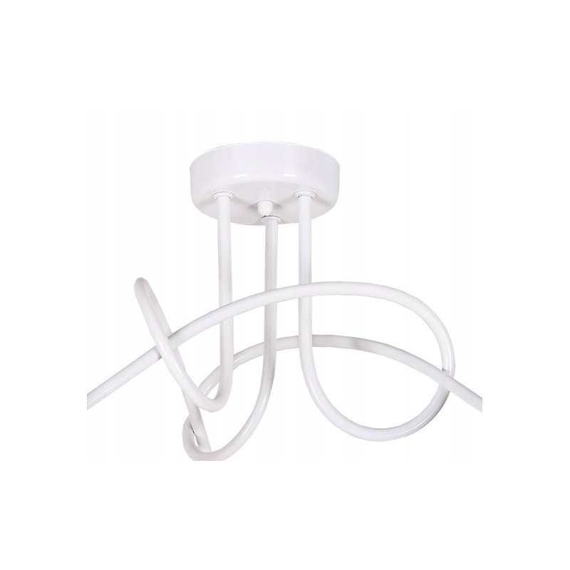 Lampa SUFITOWA żyrandol WISZĄCA LOFT drut BRYLANT