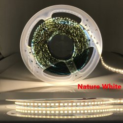 MEGA mocna 1200diod Taśma 240 diod/m LED 12V smd2835 IP20 barwa neutral 5mb